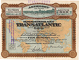stock certificate
